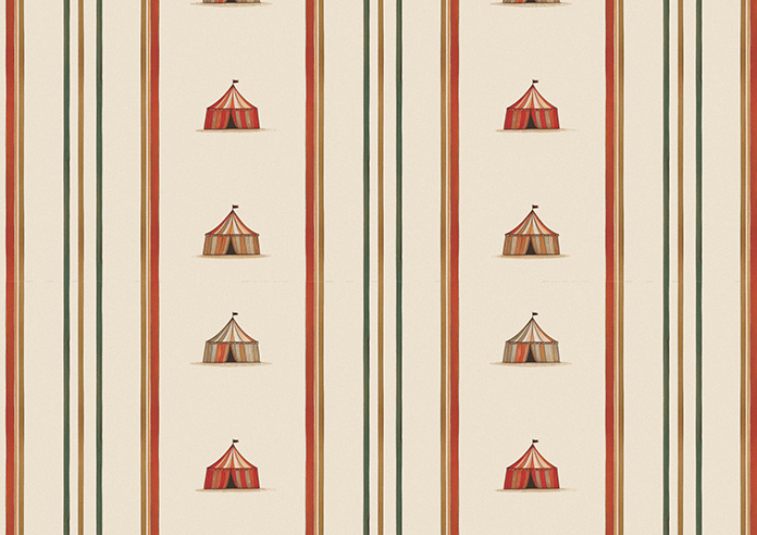 May Day, Tent Stripe Spice - Made to Measure Curtains - Image 8